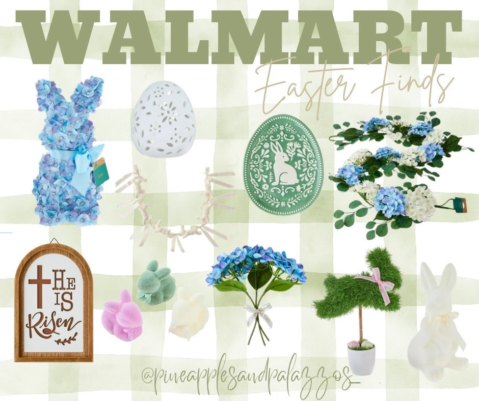 The cutest new Easter decor at Walmart just dropped! Links below. #ad 

#LTKSeasonal #LTKHome