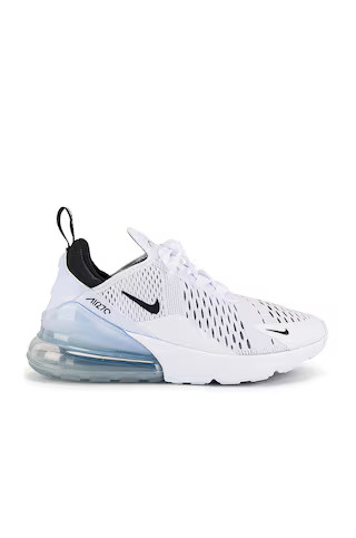 Nike Air Max 270 Sneaker in White & Black from Revolve.com | Revolve Clothing (Global)