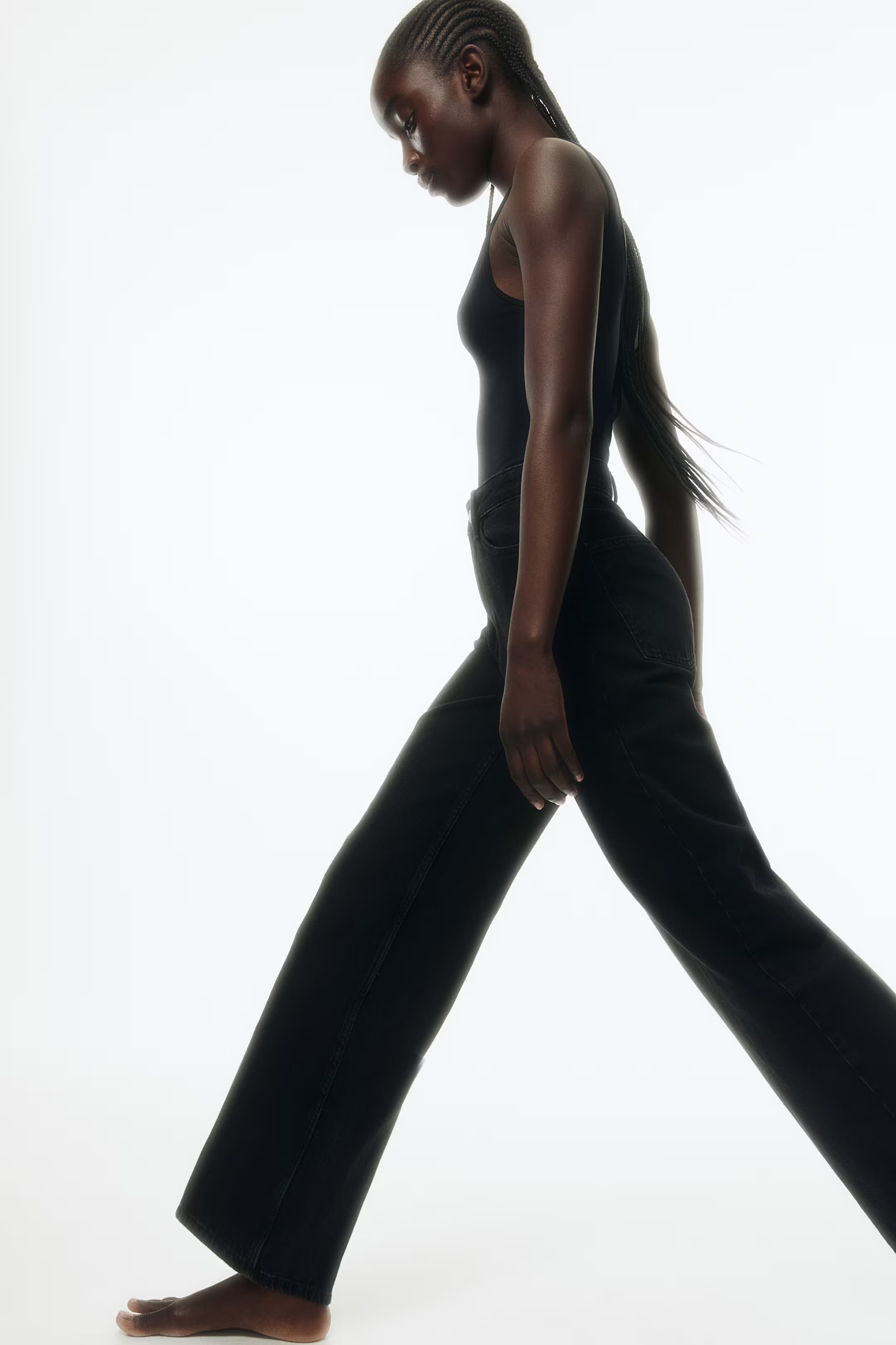 Ava Ultra High Rise Wide Leg Jeans | H&M (US + CA)