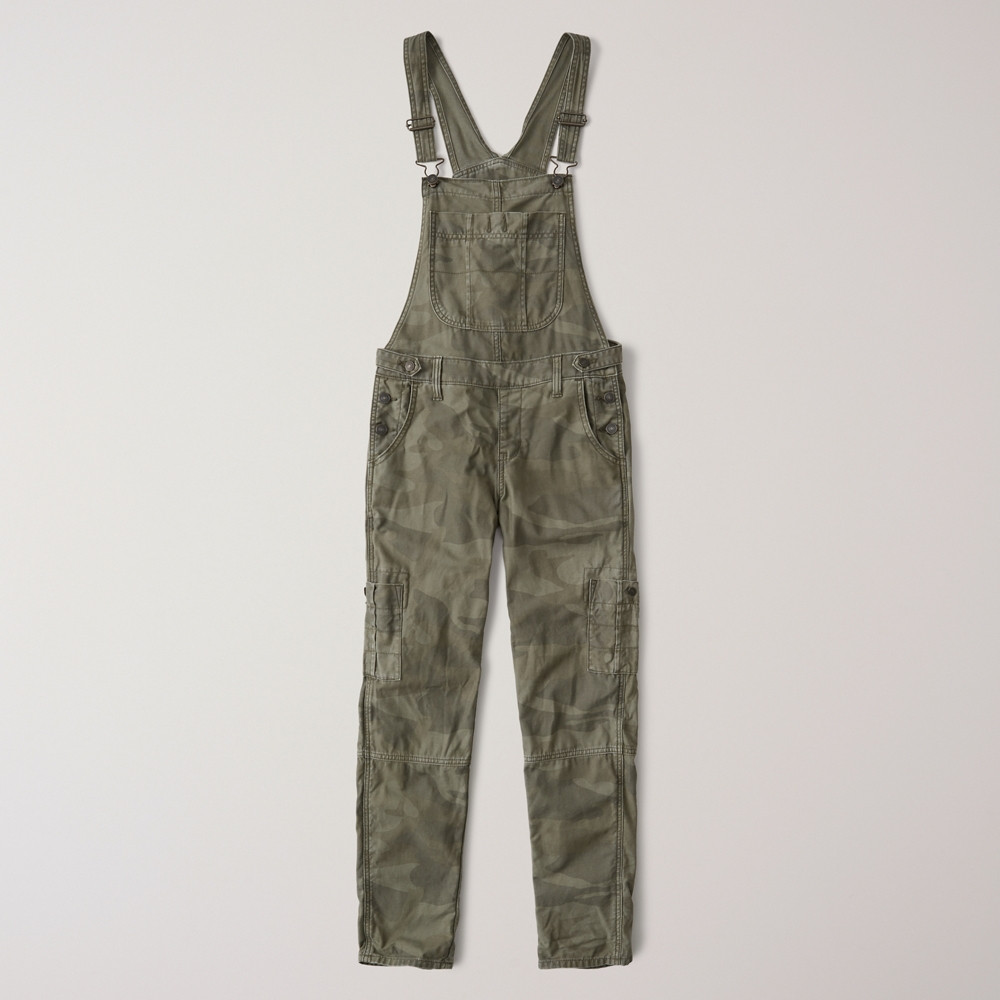 Camo Twill Overalls | Abercrombie & Fitch US & UK