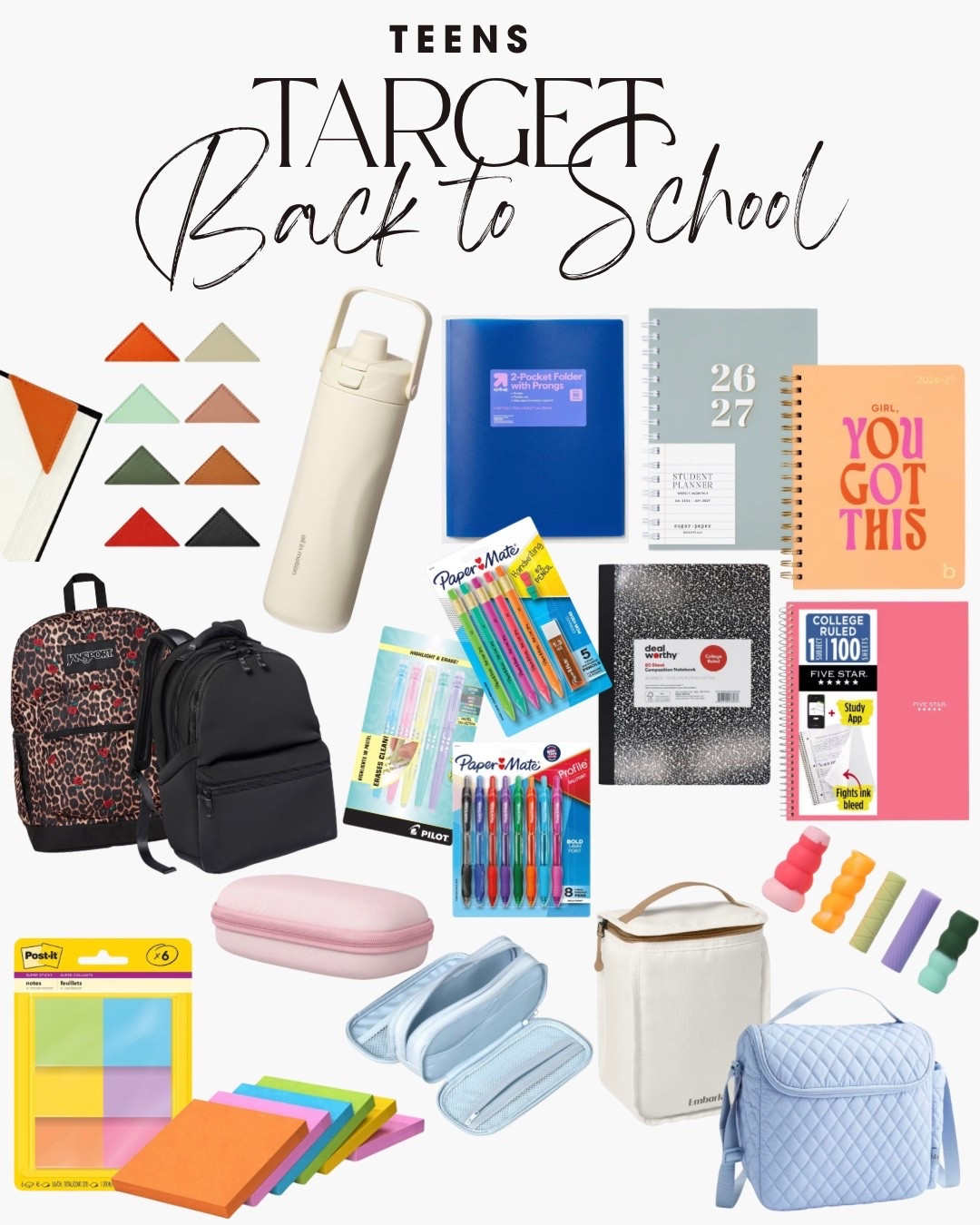 Shop everything your teen needs for the new school year right here plus more at my storefront! 

#target #backtoschool #schoolsupplies

#LTKKids #LTKmomlife #LTKSeasonal