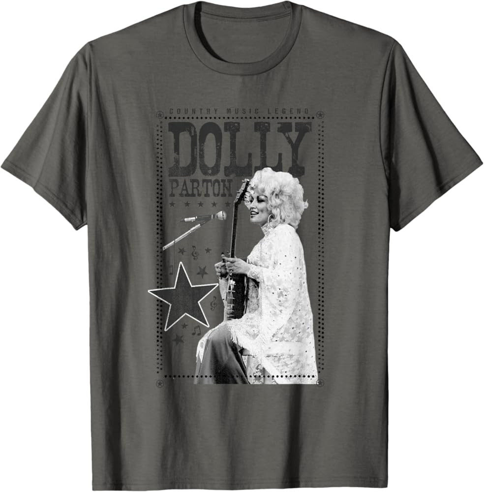 Dolly Parton Country Music Legend T-Shirt | Amazon (US)