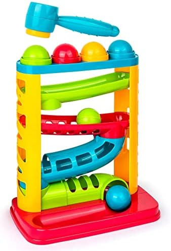 Award Winning Durable Pound A Ball, Stacking, Learning, Active, Early Developmental Montessori Toy,  | Amazon (US)