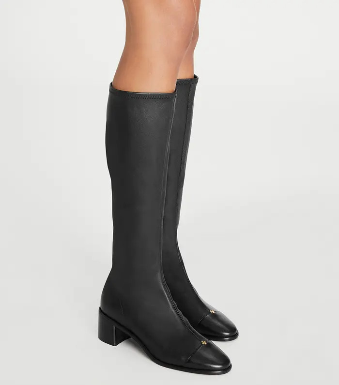 Tory Burch Cap Toe Knee High Boot (Women) | Nordstrom | Nordstrom