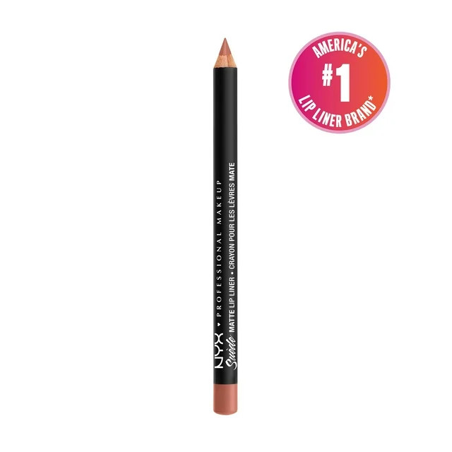 NYX Professional Makeup Suede Matte Lip Liner, 50 Dainty Daze, 0.12 Oz. | Walmart (US)
