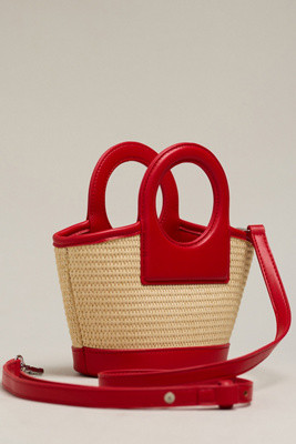 Melie Bianco Carson Raffia Handbag | Anthropologie (US)