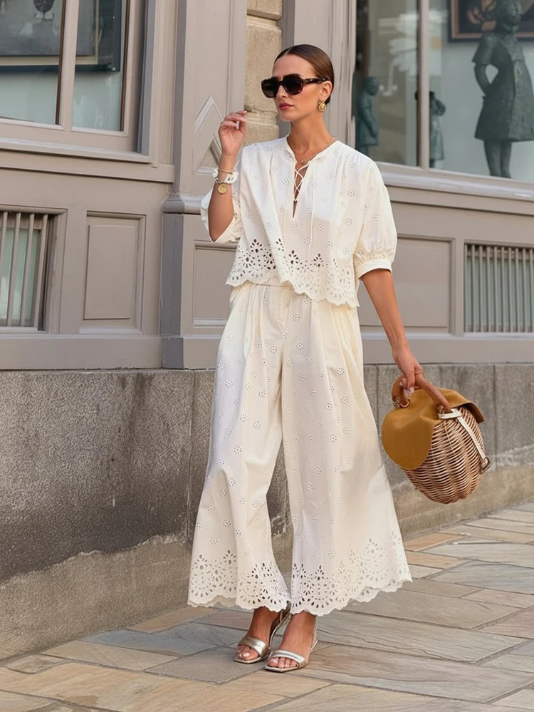 Women's Bohemian Style 2-Piece Outfit -  | SHEIN | SHEIN
