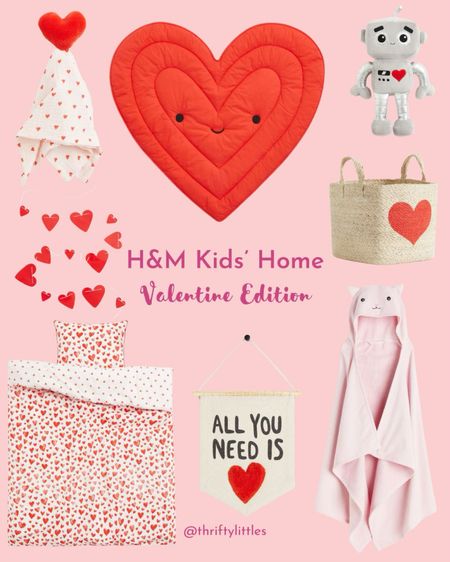 We are swooning over all the new H&M Kids Valentine decor! 

#LTKkids #LTKbaby #LTKfindsunder50