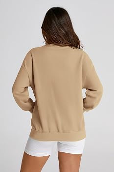 PRETTYGARDEN Women's 2025 Spring Fall Fashion Full Zip Up Sweatshirt Long Sleeve Loose Fit Trendy... | Amazon (US)
