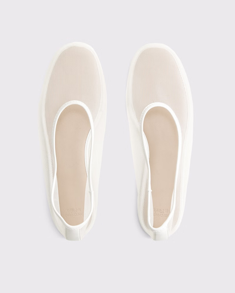 Mesh Balletic Flats | Abercrombie & Fitch (US)