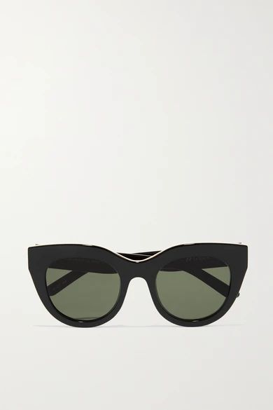 Air Heart cat-eye acetate and gold-tone sunglasses | NET-A-PORTER (US)