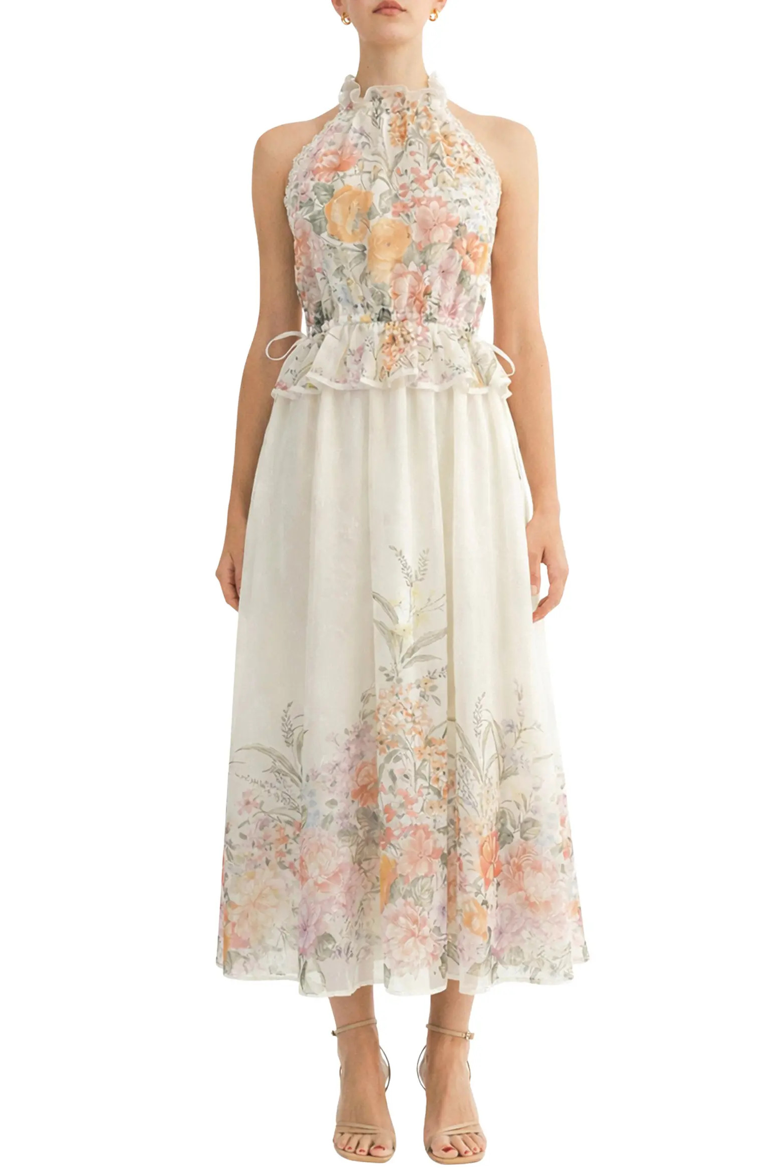 Celeste Placed Floral Dress (Women) | Nordstrom | Nordstrom