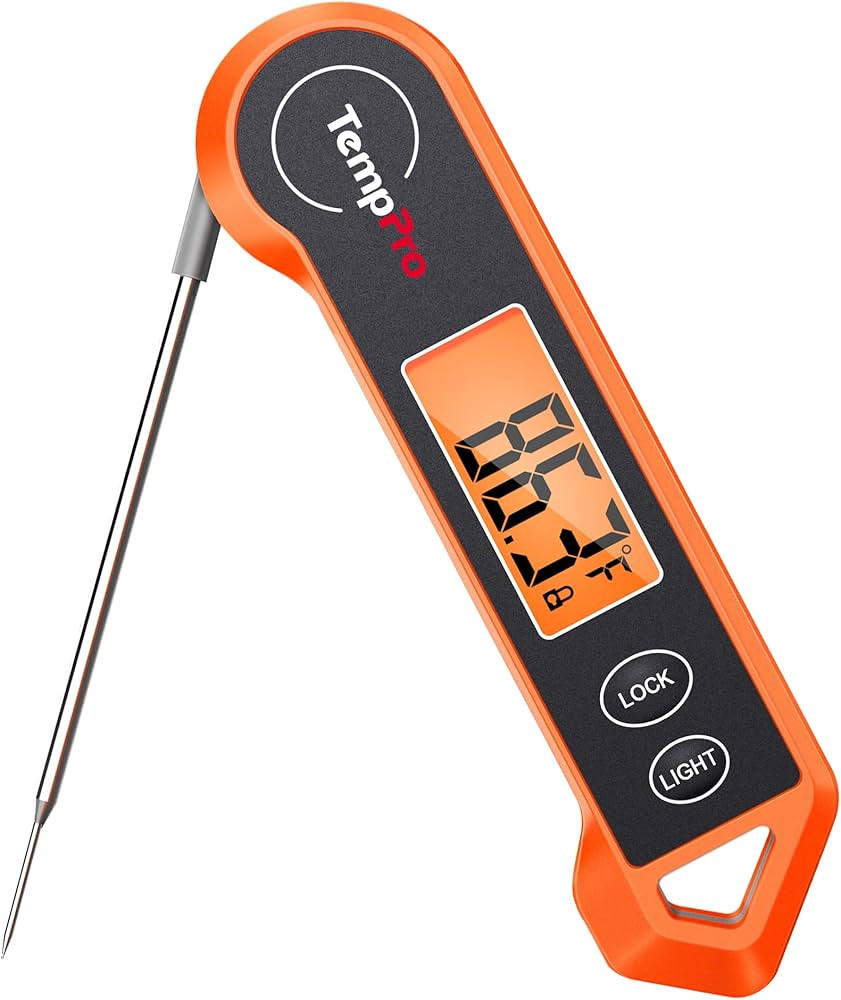 TempPro TP19H Digital Meat Thermometer for Cooking with Ambidextrous Backlit and Motion Sensing K... | Amazon (US)