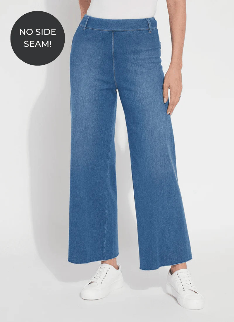 Erin Wide Leg Denim (28" Inseam) | Lysse NY