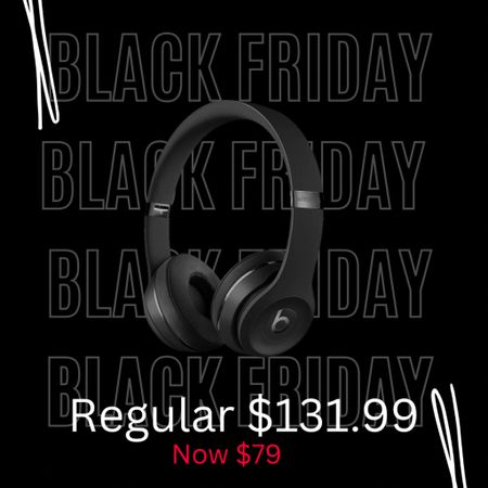 Beats headphones on sale || Black Friday sale

#LTKCyberweek #LTKHoliday #LTKGiftGuide