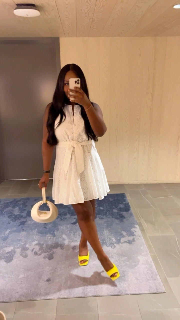 White SÉZANE summer dress 

#LTKStyleTip #LTKSaleAlert #LTKMidsize