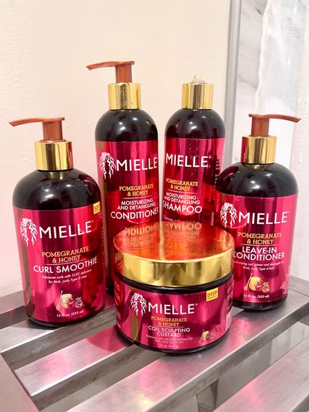 Wash Day products for Natural Hair!!! MIELLE keeps my natural hair moisturized and healthy with Pomegranate & Honey product line #naturalhair #hairproducts

#LTKbeauty