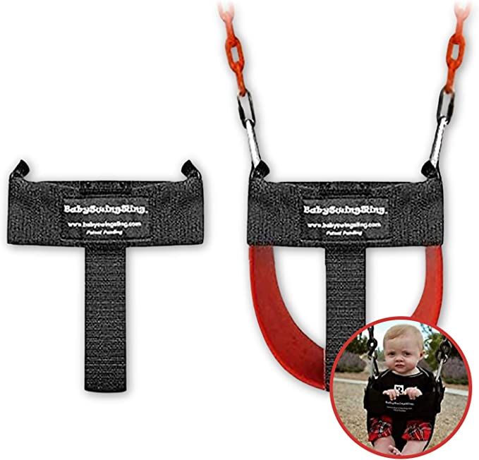 BabySwingSling – This Baby Swing Attachment Converts Standard Park Swings for Infants and Toddl... | Amazon (US)