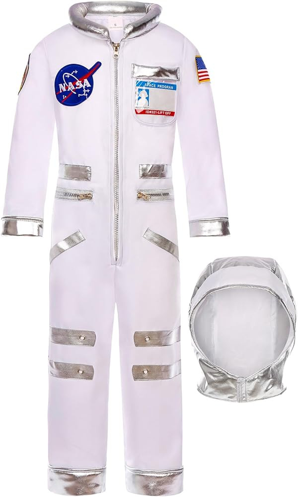 Astronaut Costume for Kids Halloween Dress Up Space Birthday Gifts | Amazon (US)