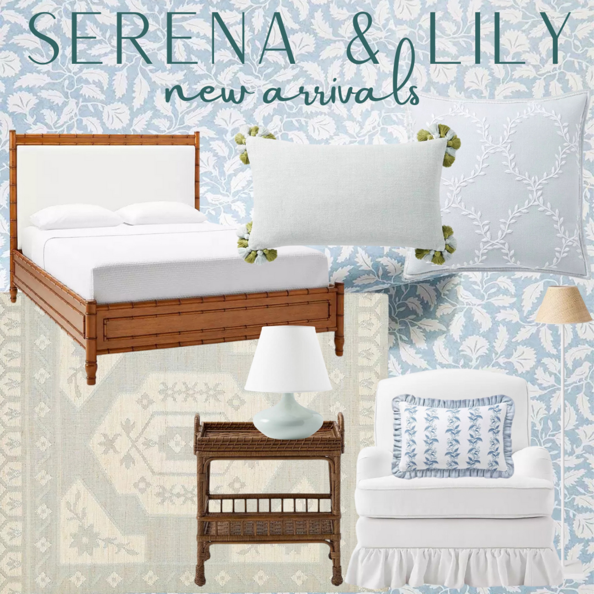 Serena and Lily new arrivals on sale! Use code NEWFINDS for 20% off! Say SHOP for info ✨

Serena and Lily, Serena and Lily sale, home sale, sale home decor, bedroom makeover, bedroom refresh, bedding, bedroom furniture, accent chair, upholstered chair, throw pillows, bed pillows, wallpaper, area rug, bedroom rug, lamp, floor lamp, rattan lamp, classic home, traditional home, coastal home, coastal home, classic coastal home, preppy home, New England style, Nancy meyers, room redesign, bedroom inspo 

#LTKSaleAlert #LTKHome