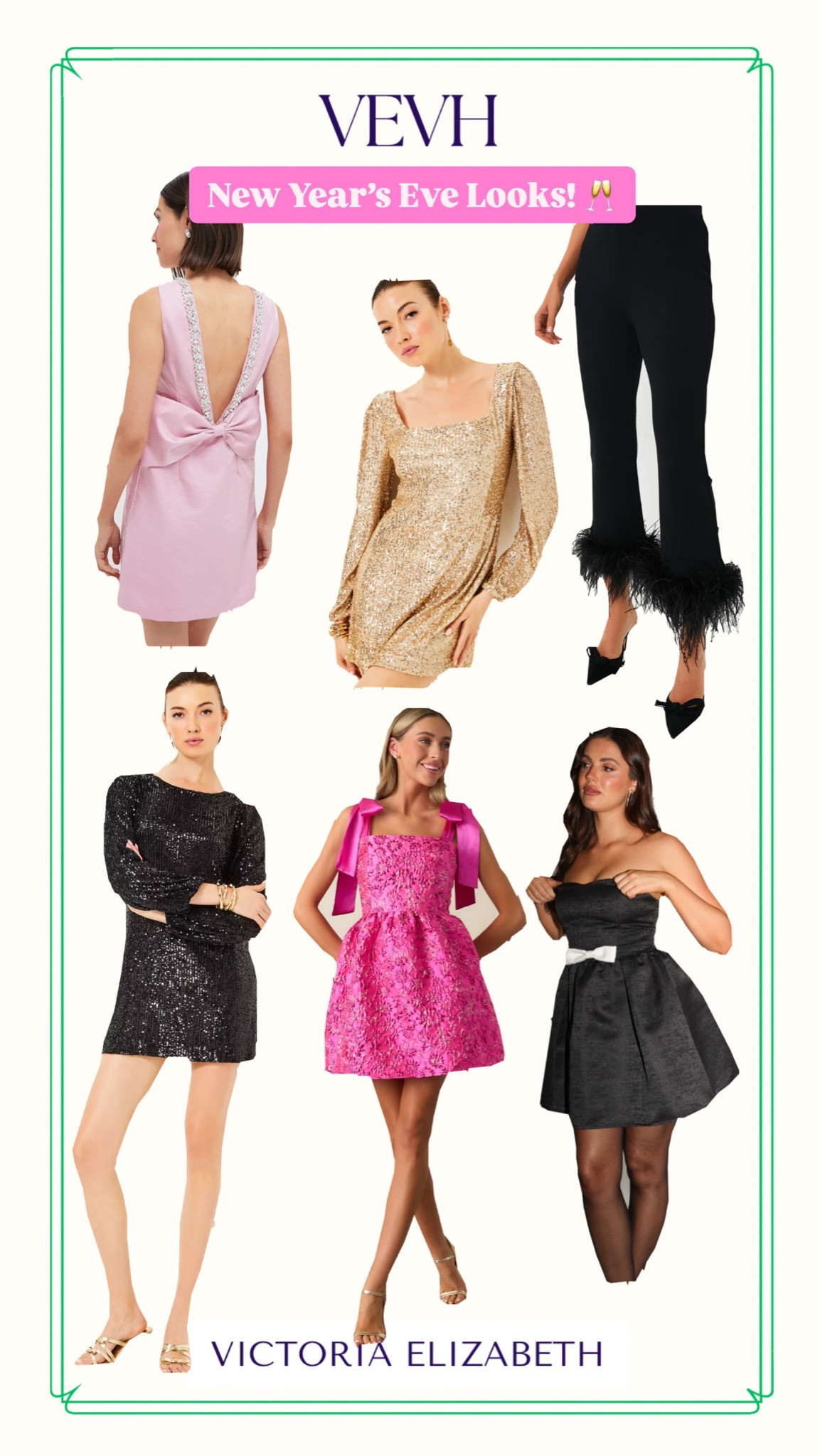 Whether you’re going out or throwing a party at home, these items are perfect for your New Year’s Eve celebrations!! ✨🥂 I love anything that sparkles, so NYE is my favorite night to break out all my glittery favorites!! These stores have had such cute options for the new year celebrations!! 

#LTKHoliday #LTKSeasonal #LTKParties