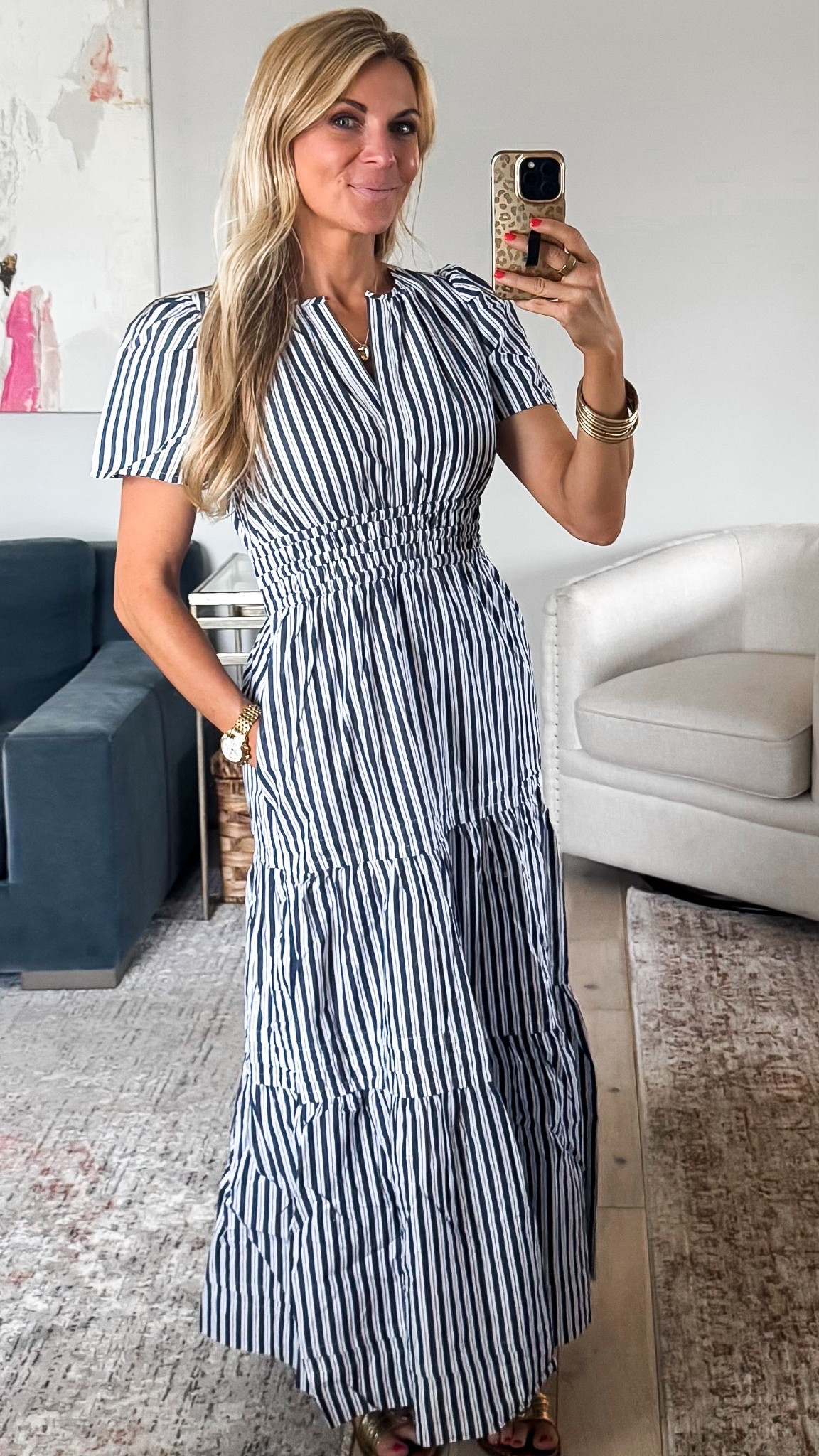 The perfect summer dress! I envision this on the beach with a nice breeze! 

Beach wear
Resort wear
Vacation outfits 

#LTKSummerEdit