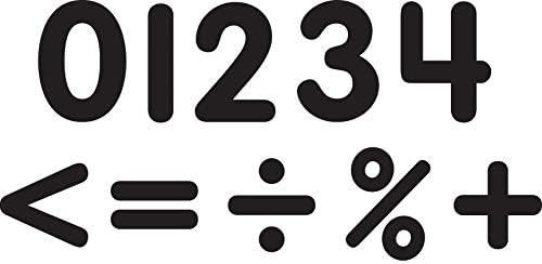 Black Classic 2 1/2" Magnetic Numbers (TCR77218) | Amazon (US)
