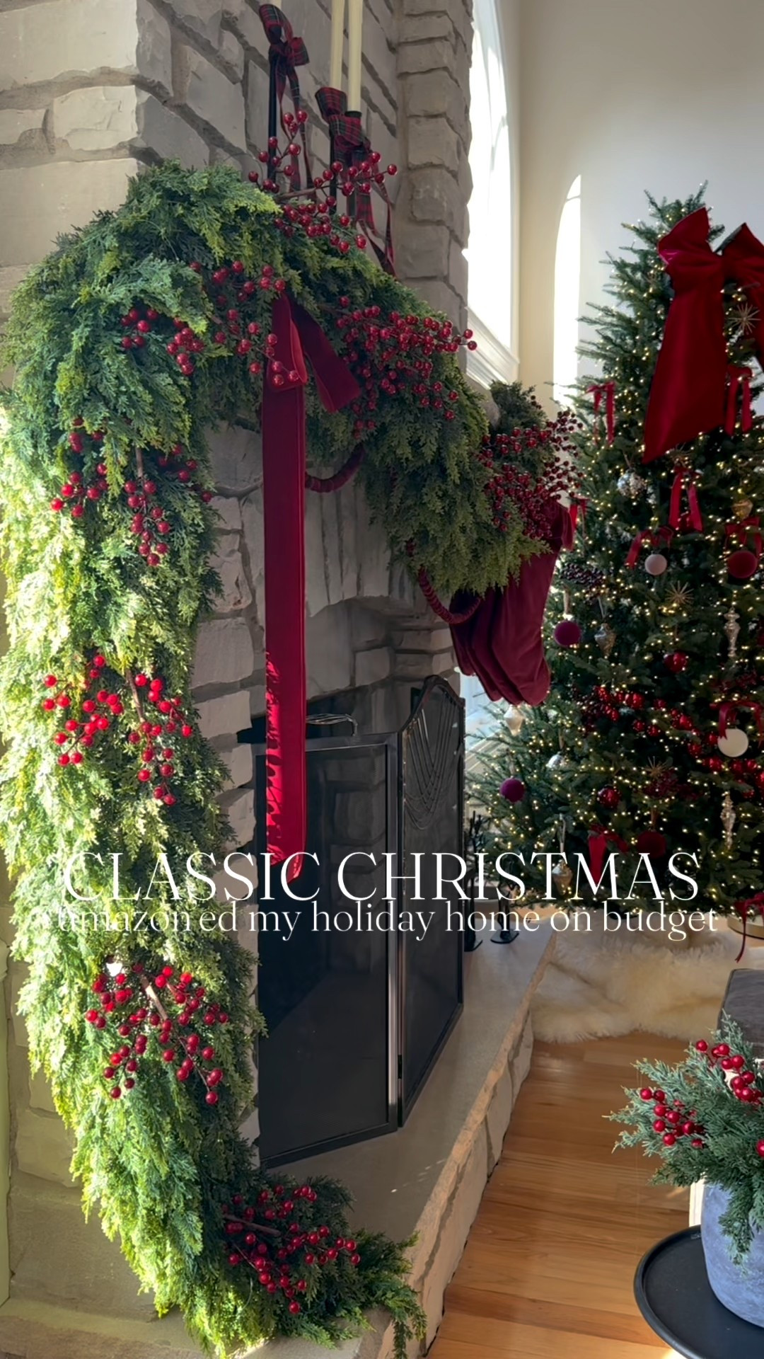 Classic Christmas decor all from Amazon! It looks designer but it’s all from Amazon! 

#amazon #amazonfinds #christmasdecor #christmashome #holidayhome #home #mantel #christmastree #founditonamazon 

#LTKHome #LTKGiftGuide #LTKHoliday