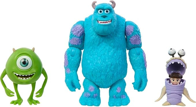 Mattel Disney and Pixar Monsters, Inc Storyteller Set with 3 Action Figures, Get Boo Home Collect... | Amazon (US)