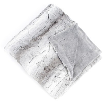 Animal Print Design Faux Fur Throw | Target