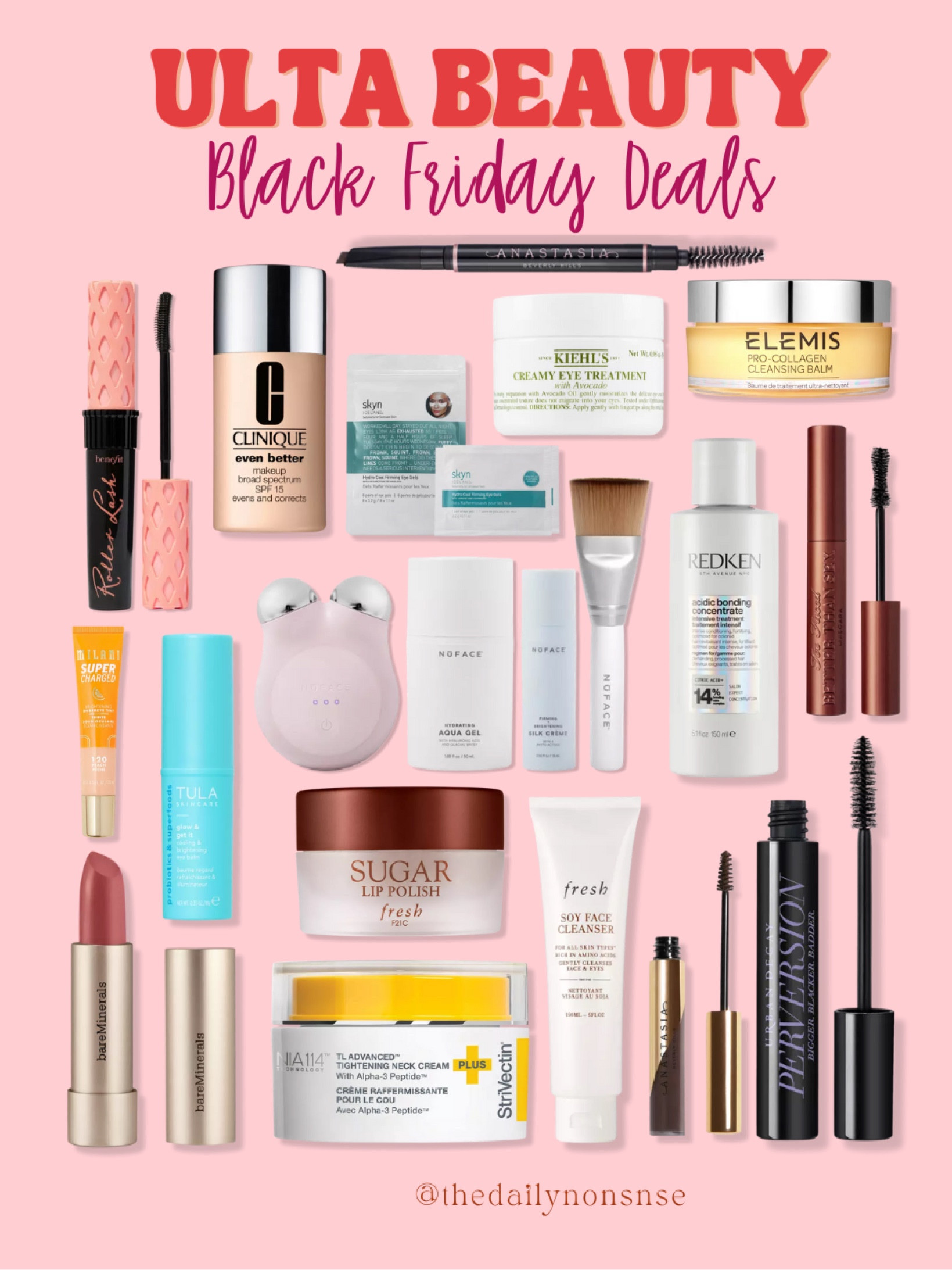 Sales, sales & more sales! 👀💝
Here are my picks from Ulta’s #BlackFriday deals. 

#LTKsalealert #LTKGiftGuide #LTKbeauty