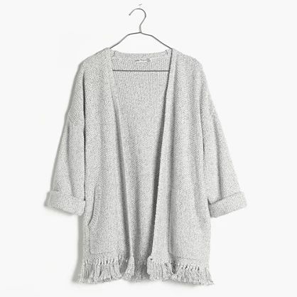 Memento Fringe Cardigan Sweater | Madewell