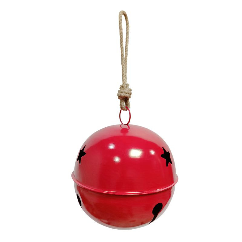 Red Jingle Bell Ornament, 12" | At Home