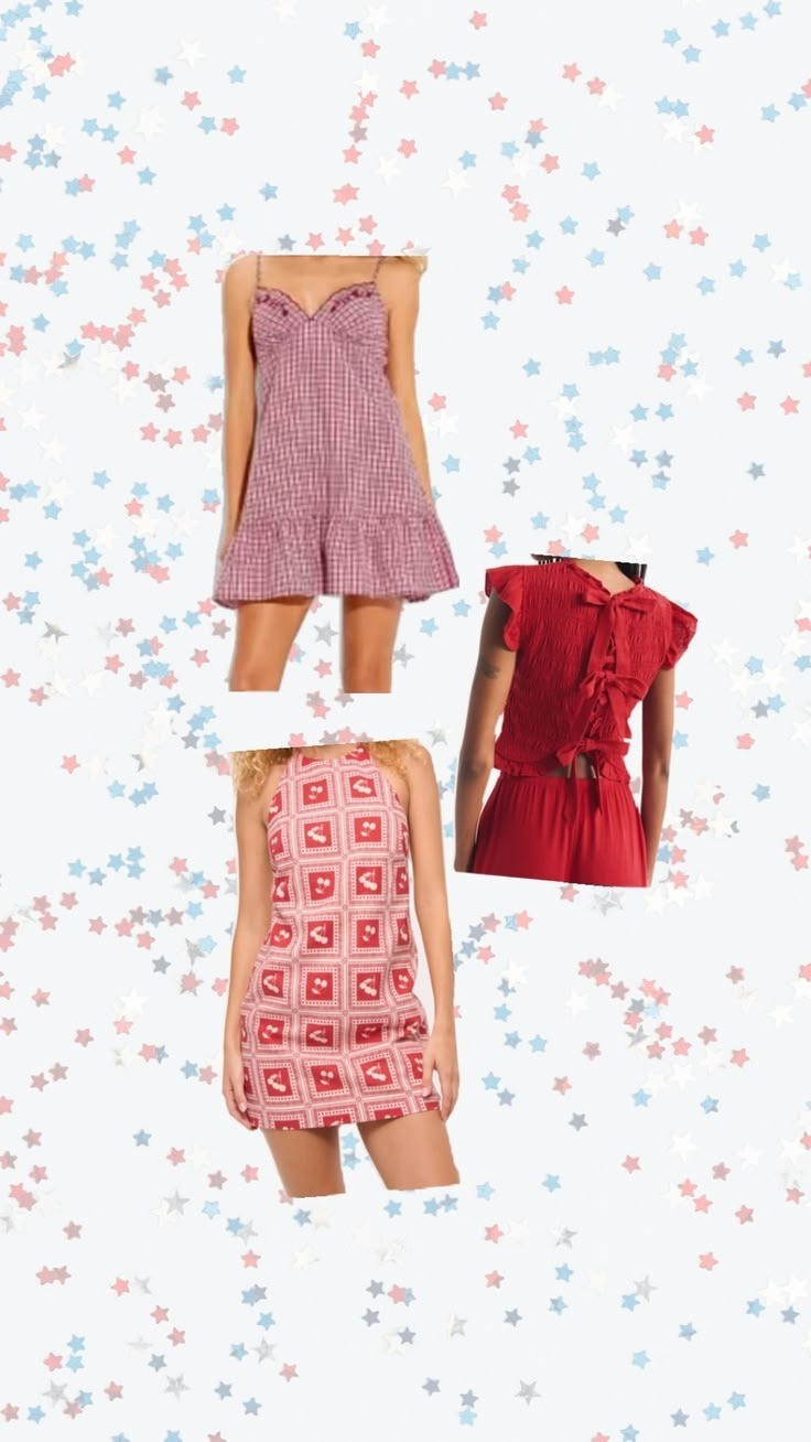 Patriotic outfits for 4th of July!

