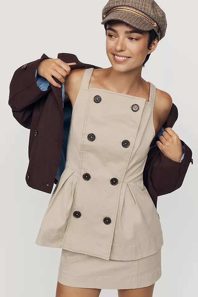 Tailored Peplum Top | Anthropologie (US)