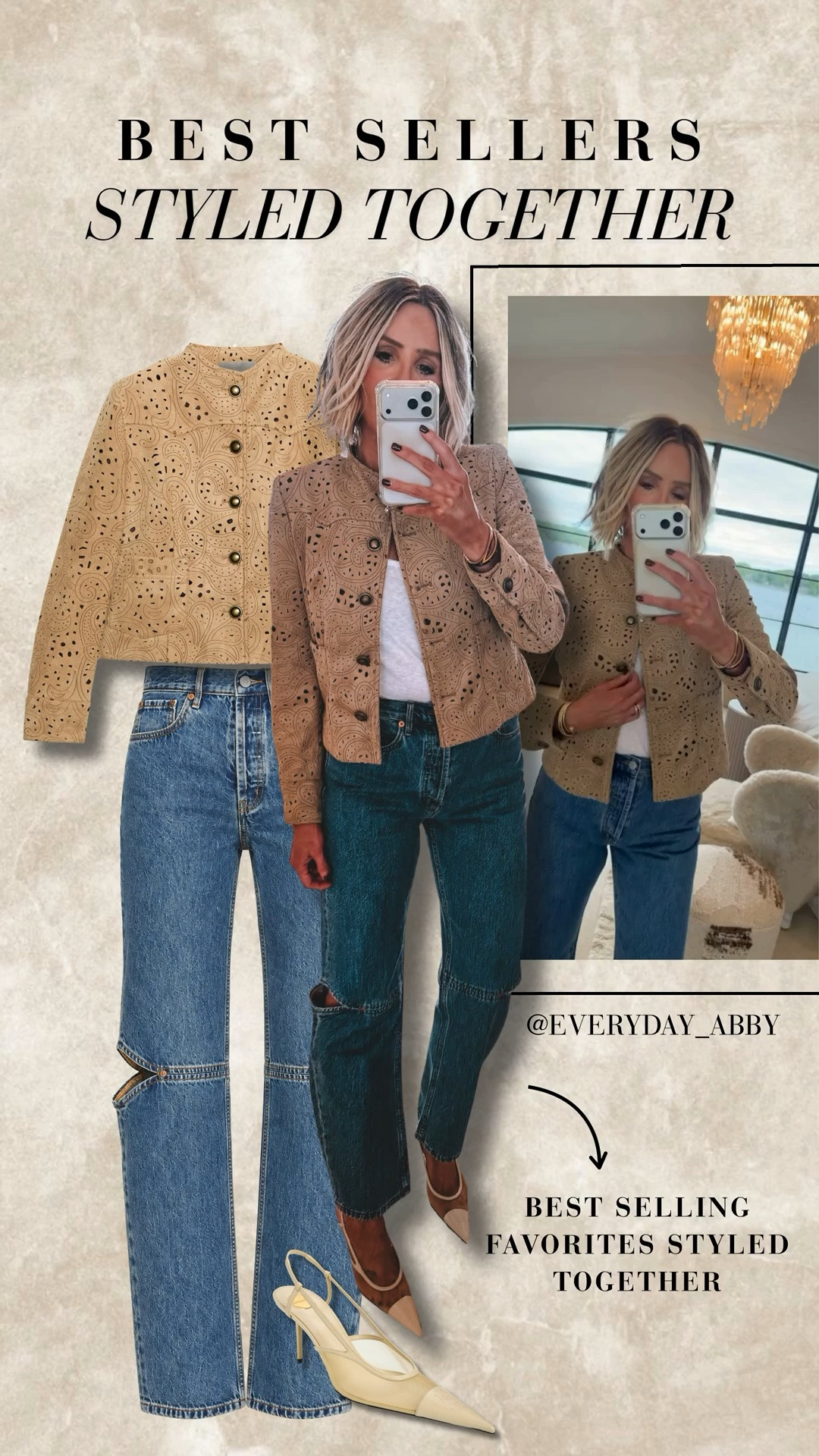 Best-selling jeans + the viral Zara jacket 😍 sooo good together.

#LTKootd #LTKSeasonal #LTKdayinmylife