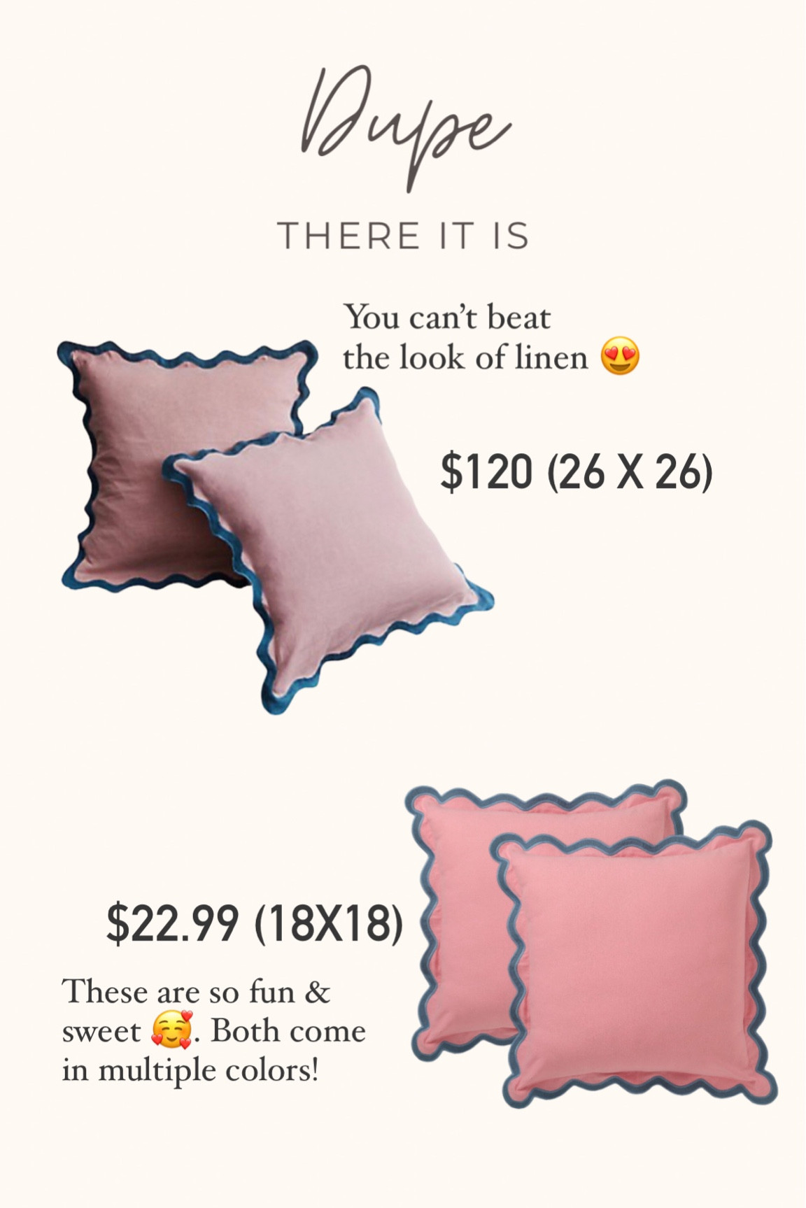 Beautiful linen scallop edge throw pillows, girls room, kid room, teen room, bright bedding, nursery, look for less, dupe 

#LTKkids #LTKhome