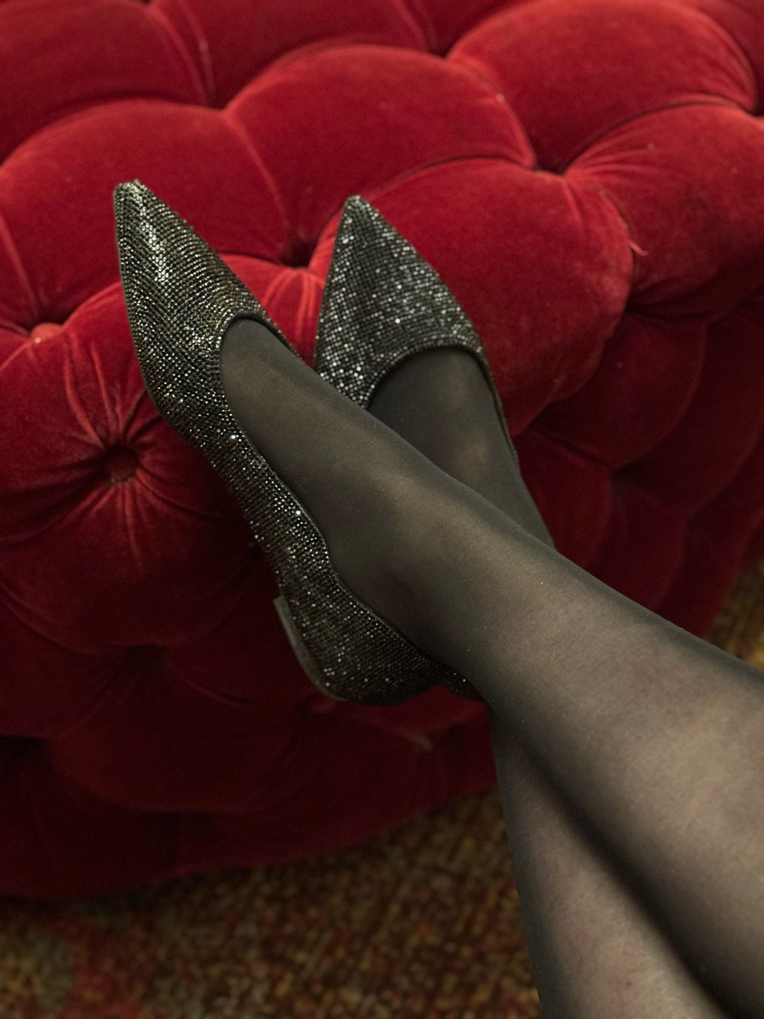 Why party in pain?  These flats sparkle like there’s no tomorrow !

#LTKHoliday #LTKshoecrush #LTKstyletip