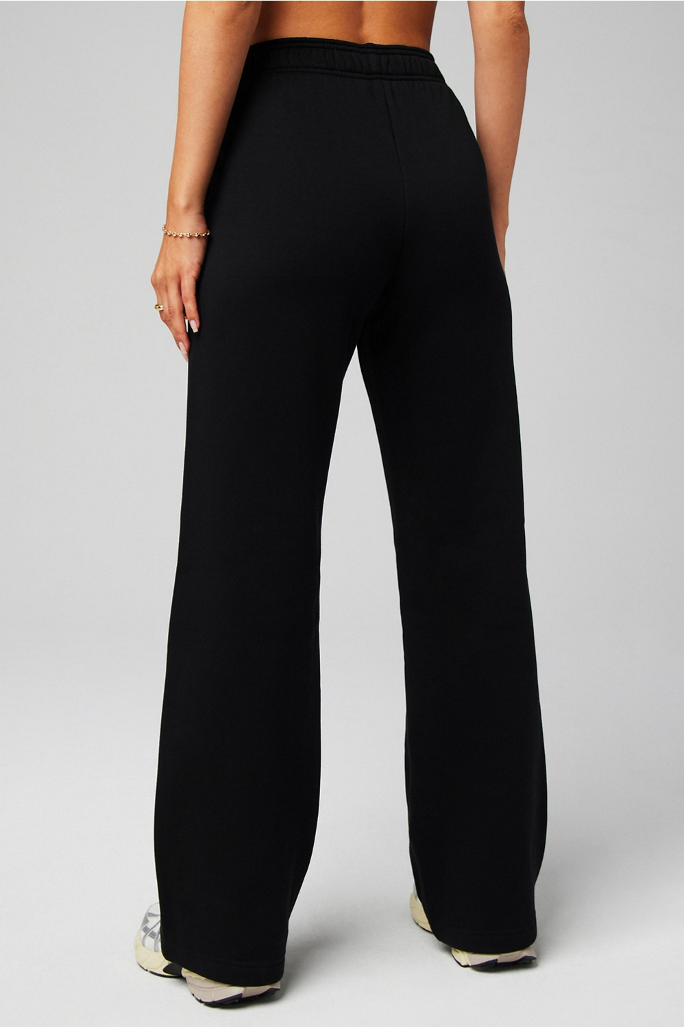 Cozy Fleece Wide Leg Sweatpant | Fabletics - North America