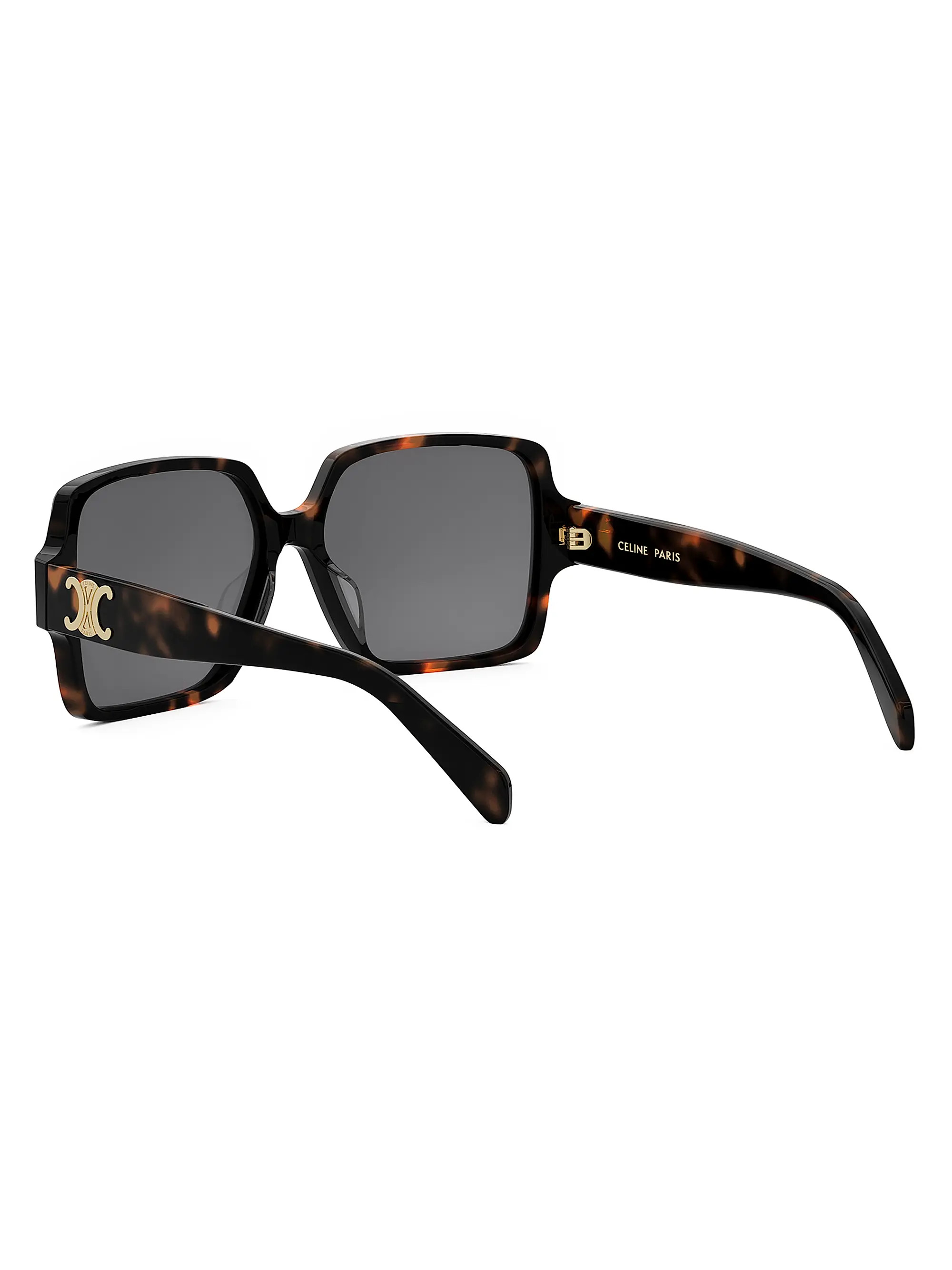 CELINE Triomphe 60MM Square Sunglasses | Saks Fifth Avenue | Saks Fifth Avenue