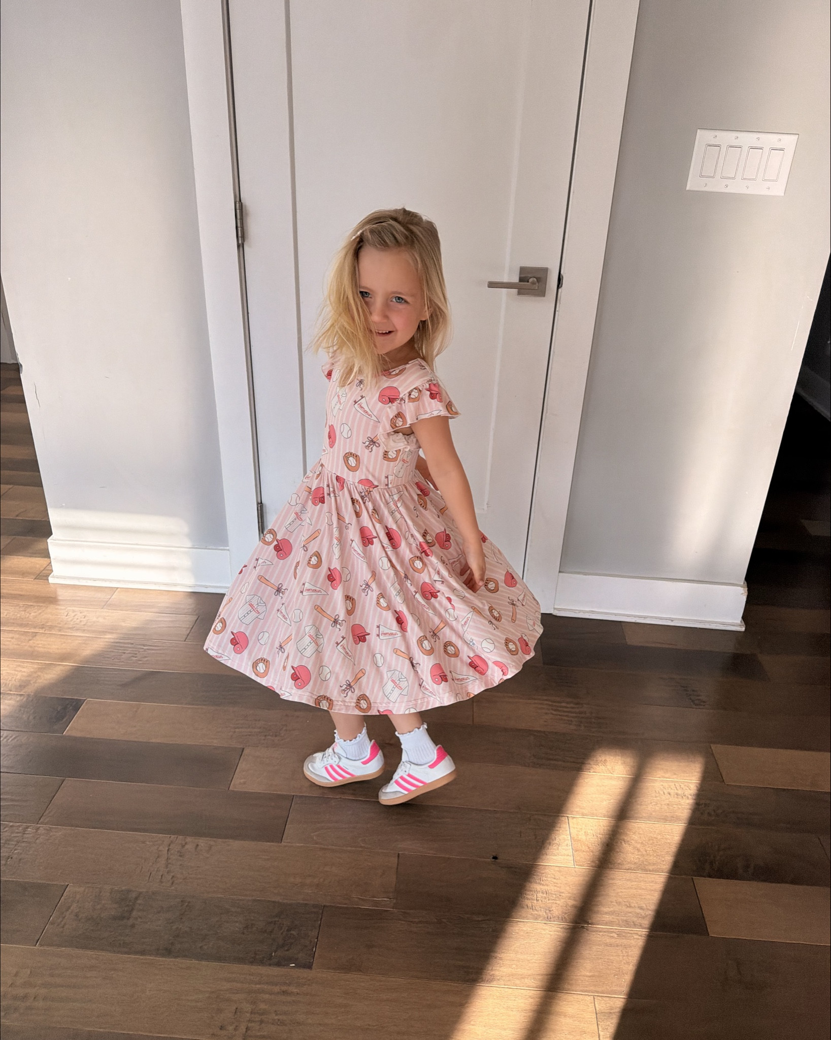 Baseball but make it fashion! Haha how cute is this baseball dress from Caden Lane?! Not to mention so incredibly soft! Message me for a promo code!:)