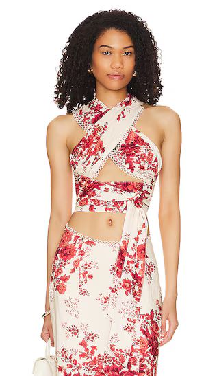Top 532 in Red & Cream Floral | Revolve Clothing (Global)