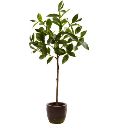 Nearly Natural 29-in Topiary with Decorative Planter | Target