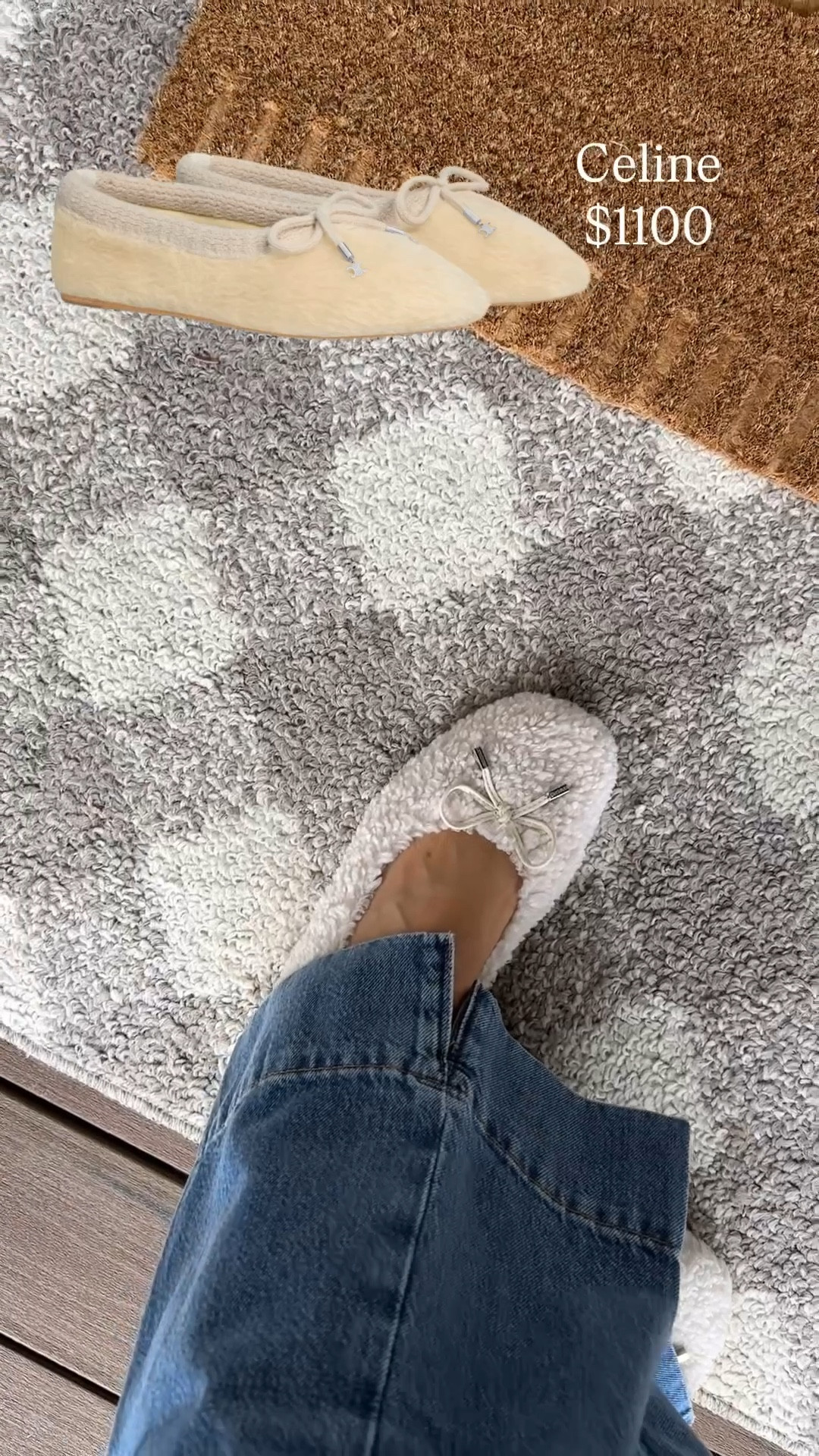 Celine Look Alikes!! $1100 compared to $100. Got my normal size and they fit perfect! 🦢💫

#LTKootd #LTKU #LTKFindsUnder100