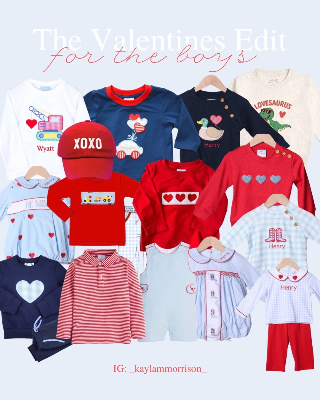 The Valentines Day Edit: for the boys❤️ rounding up my favorite valentines styles for your sweet little heartbreakers!

#LTKKids #LTKU #LTKValentine