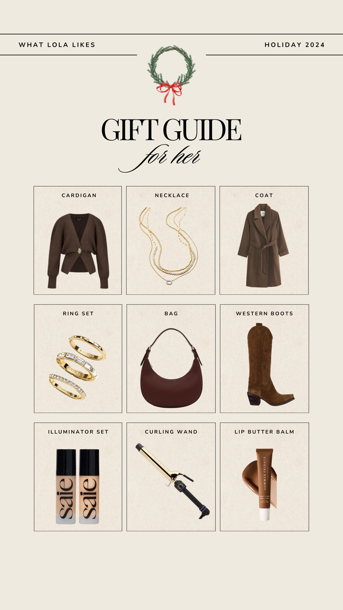 From fall trends to accessories and essentials, these are the perfect gifts for the holidays. A

Holiday gift guide, gifts for her, Christmas, Thanksgiving, Fashion, Style, Beauty 

#LTKGiftGuide #LTKStyleTip #LTKHoliday