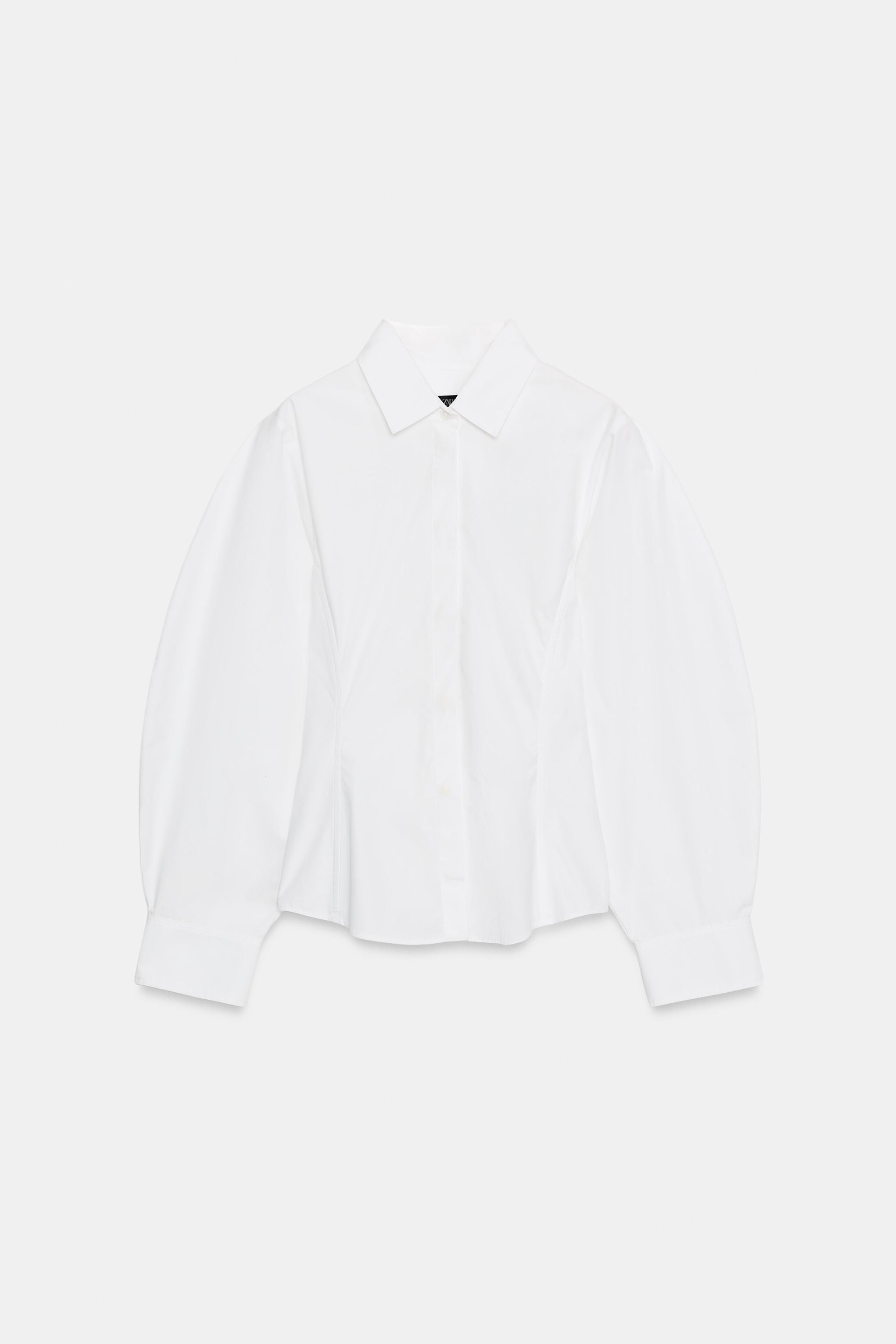 ZW COLLECTION POPLIN SHIRT | Zara US