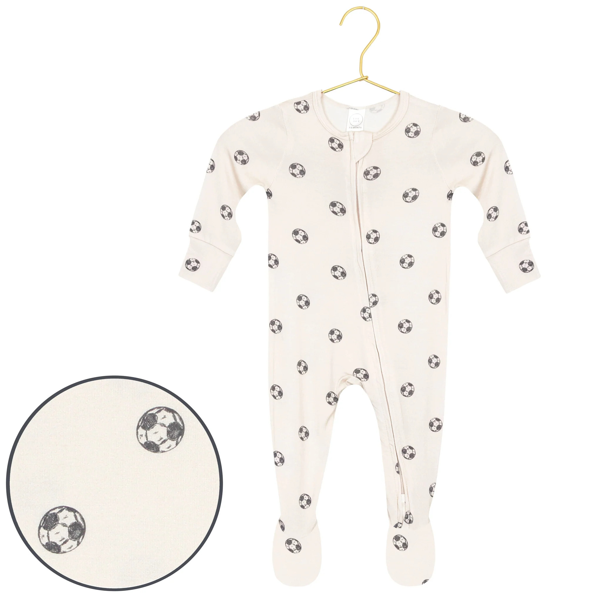 Beckham Zipper Footies | Lou Lou & Company