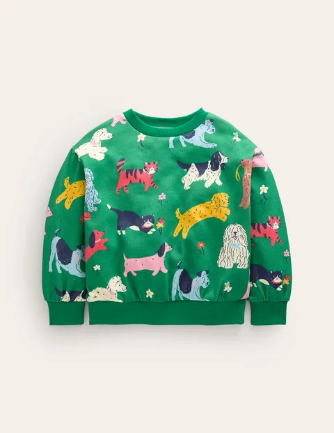 Printed Relaxed Sweatshirt | Boden (US)