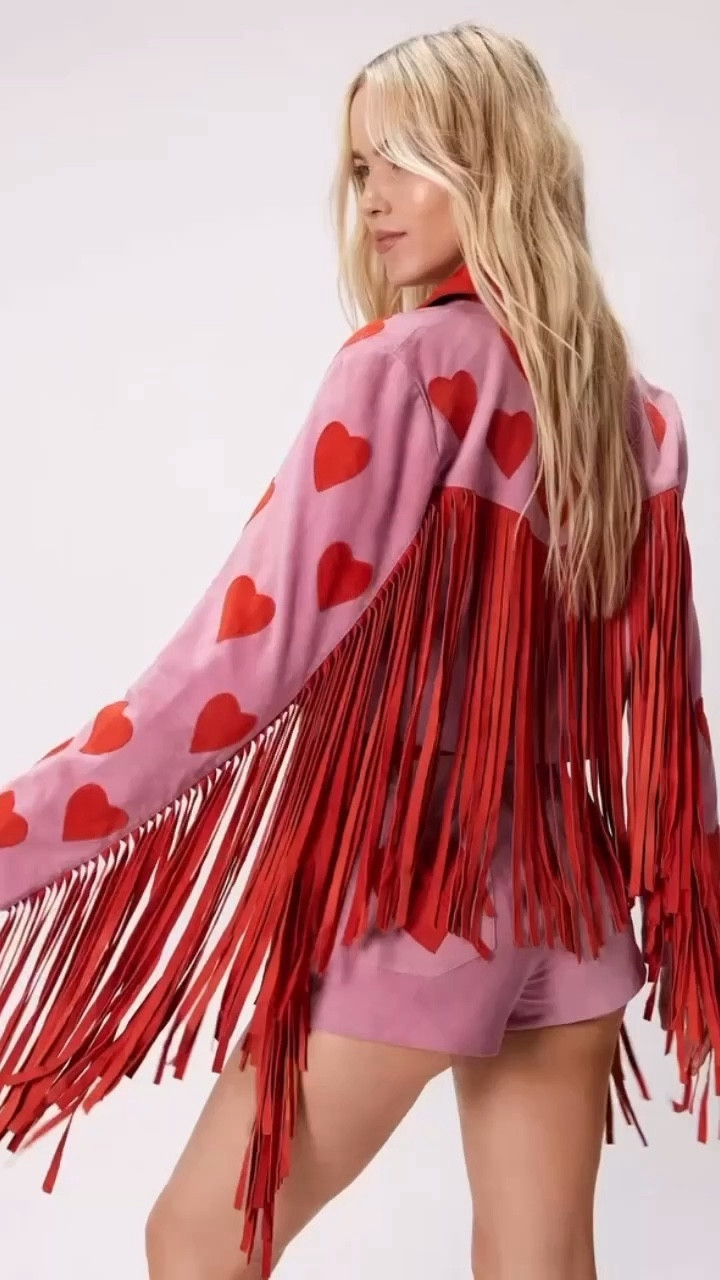 Step into the spotlight of Spring 2024 with a fashion statement that's impossible to ignore – fringed jackets are stealing the scene! Elevate your style game and embrace the allure of movement and texture. These jackets effortlessly blend boho-chic vibes with a contemporary edge, making them the must-have item for the season. Whether you're strolling through the city streets or attending a music festival, these fringed wonders guarantee an eye-catching ensemble. 🌸 #SpringFashion #FringeFever #TrendyJackets #FashionForward #StyleStatement

#LTKstyletip #LTKSpringSale #LTKeurope